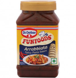 Dr. Oetker Fun foods Arrabbiata Spicy Pasta Sauce  Plastic Jar  325 grams